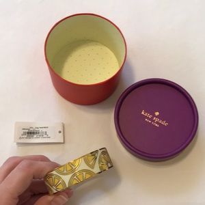 Kate Spade “When Life Give You Lemons” Bracelet